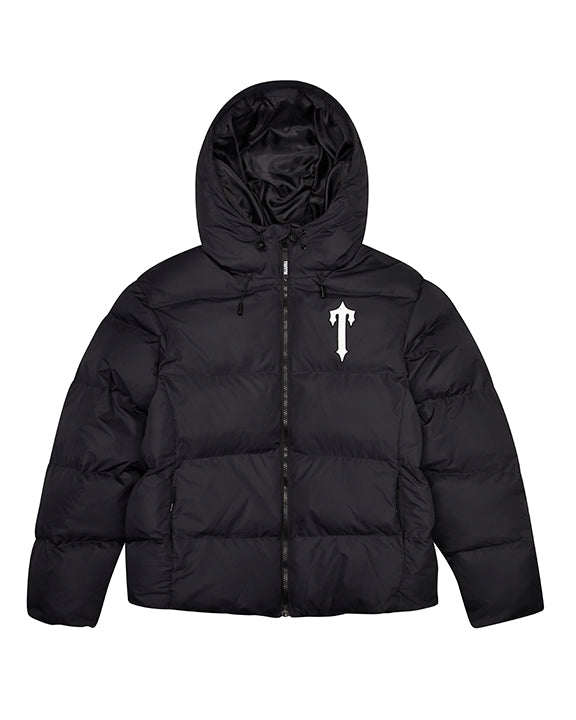 Trapstar Irongate Hooded Puffer - Black