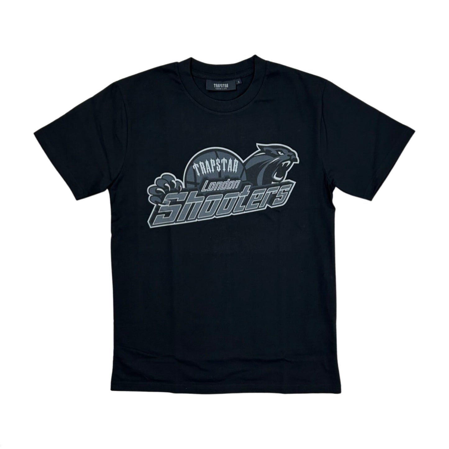 Trapstar Shooters Tee - Black Monochrome Edition