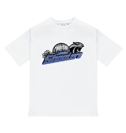 Trapstar Shooters Tee - White/Blue