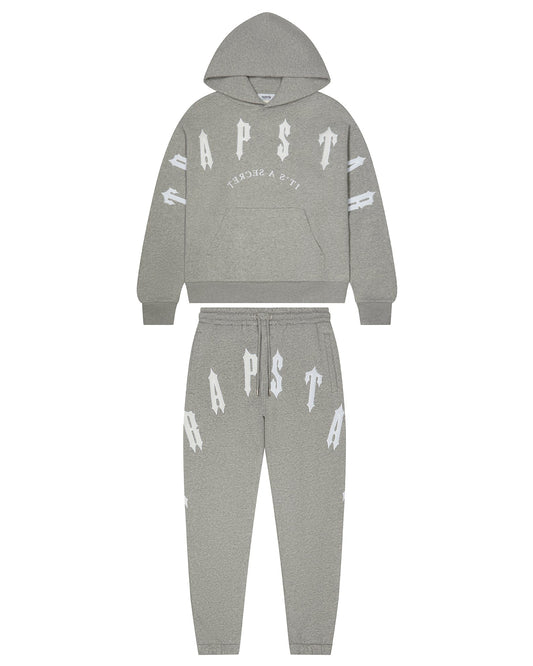 Trapstar Irongate Arch Chenille 2.0 Tracksuit - Grey/White