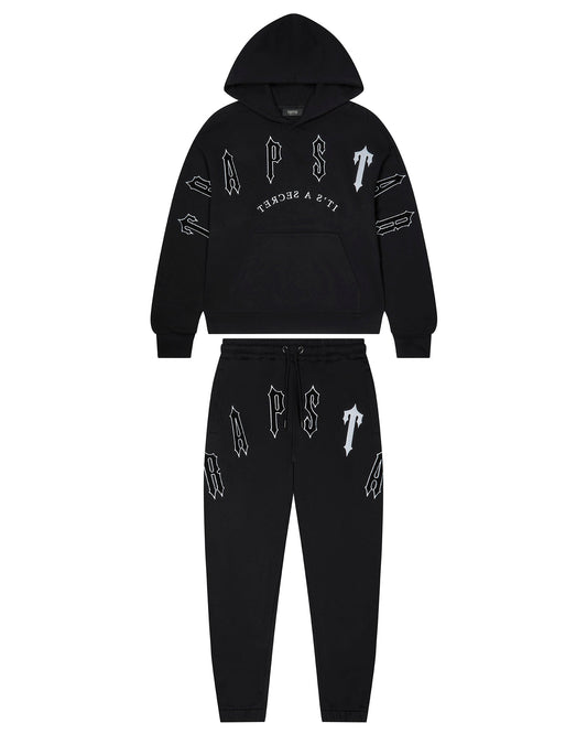 Trapstar Irongate Arch Chenille 2.0 Tracksuit - Black/White