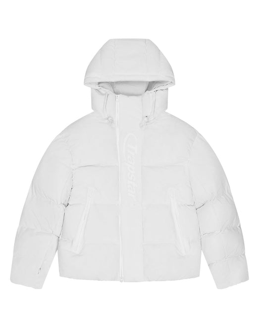 Trapstar Hyperdrive Technical Puffer - White