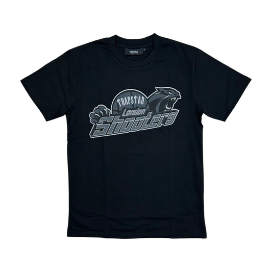 Trapstar Shooters Tee - Black Monochrome Edition